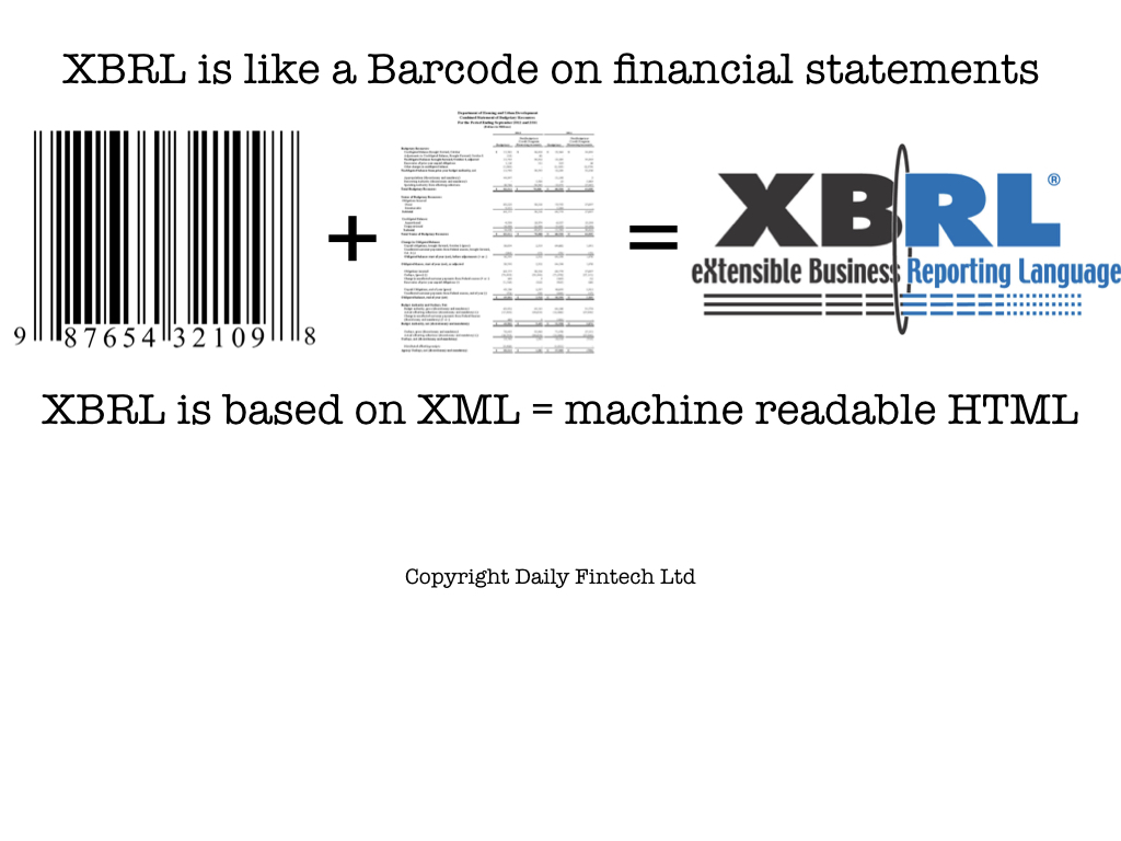 XBRL: scrapping quarterlies, explaining AI and low latency reporting